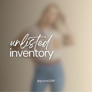 Unlisted Inventory sold on live shows